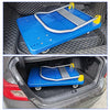 Foldable Push Hand Cart  with 360 Degree Swivel Wheels