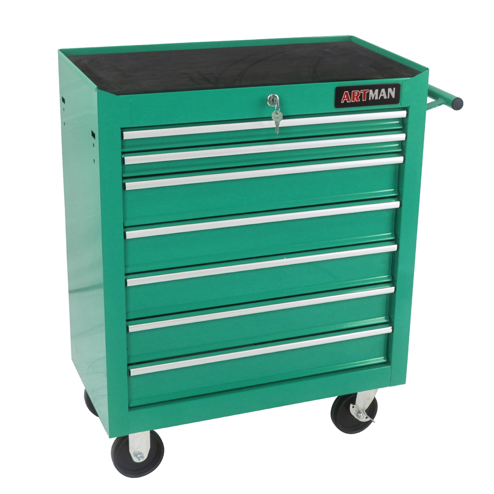 7 DRAWERS MULTI-FUNCTIONAL TOOL CART WITH WHEELS