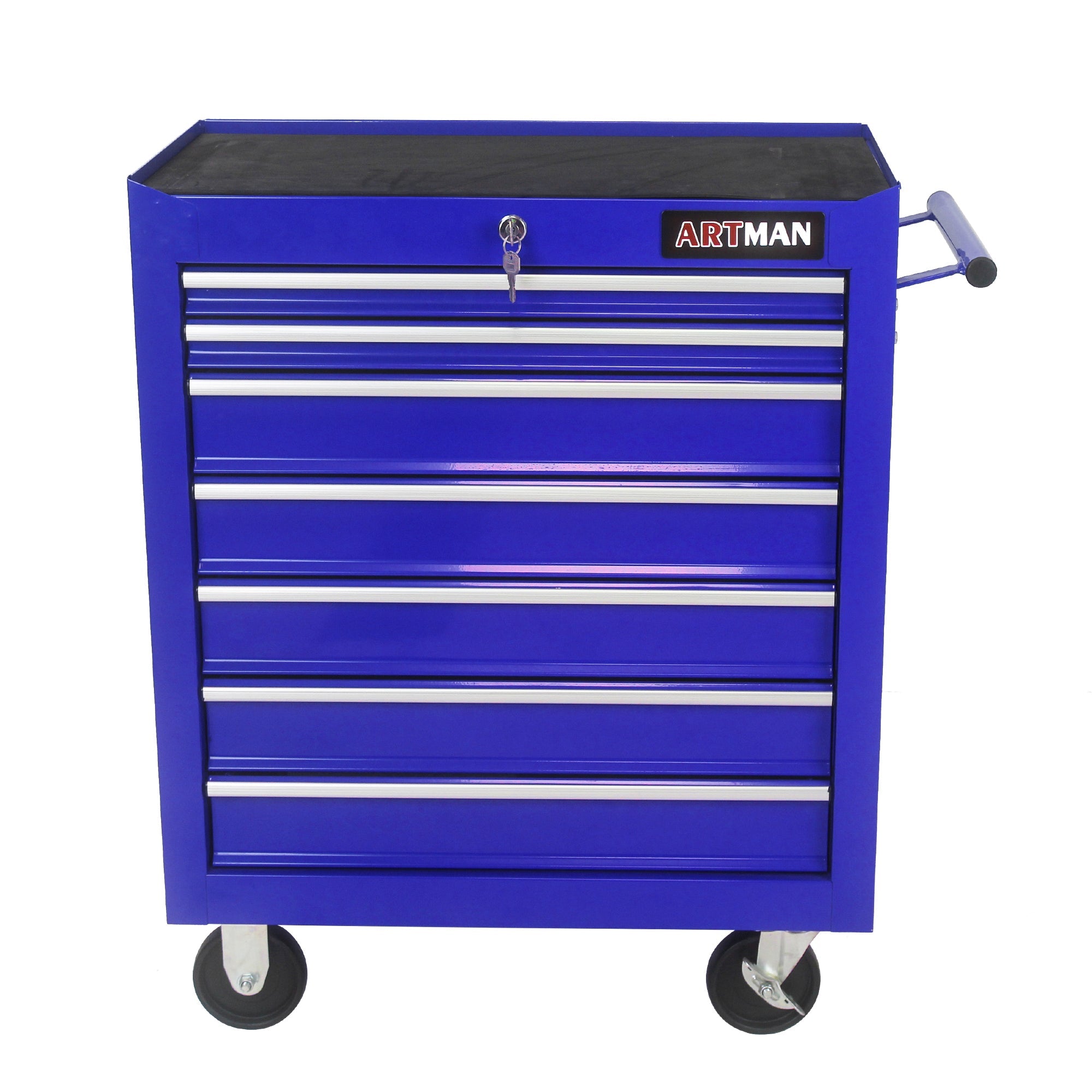 7 DRAWERS MULTI-FUNCTIONAL TOOL CART WITH WHEELS