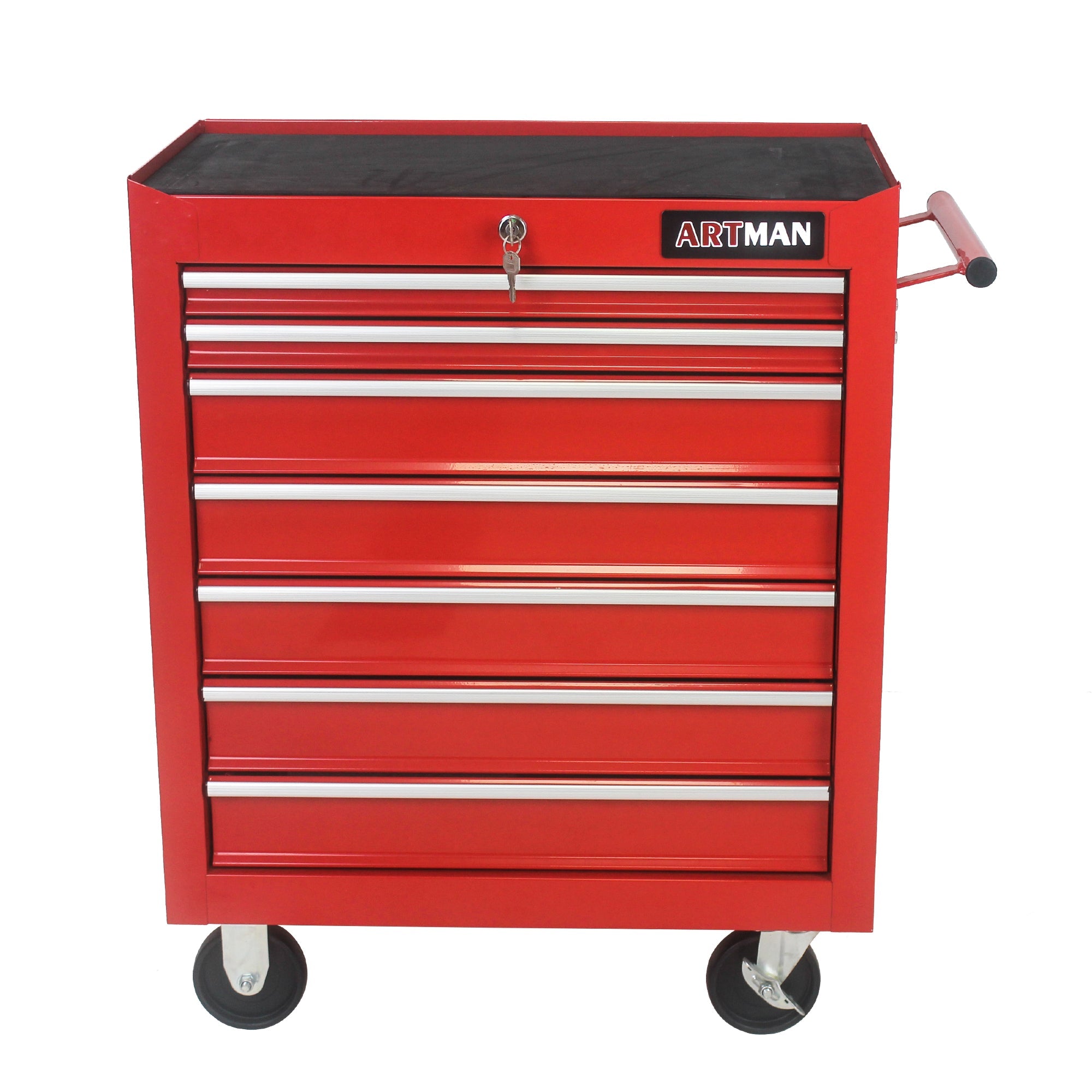 7 DRAWERS MULTI-FUNCTIONAL TOOL CART WITH WHEELS