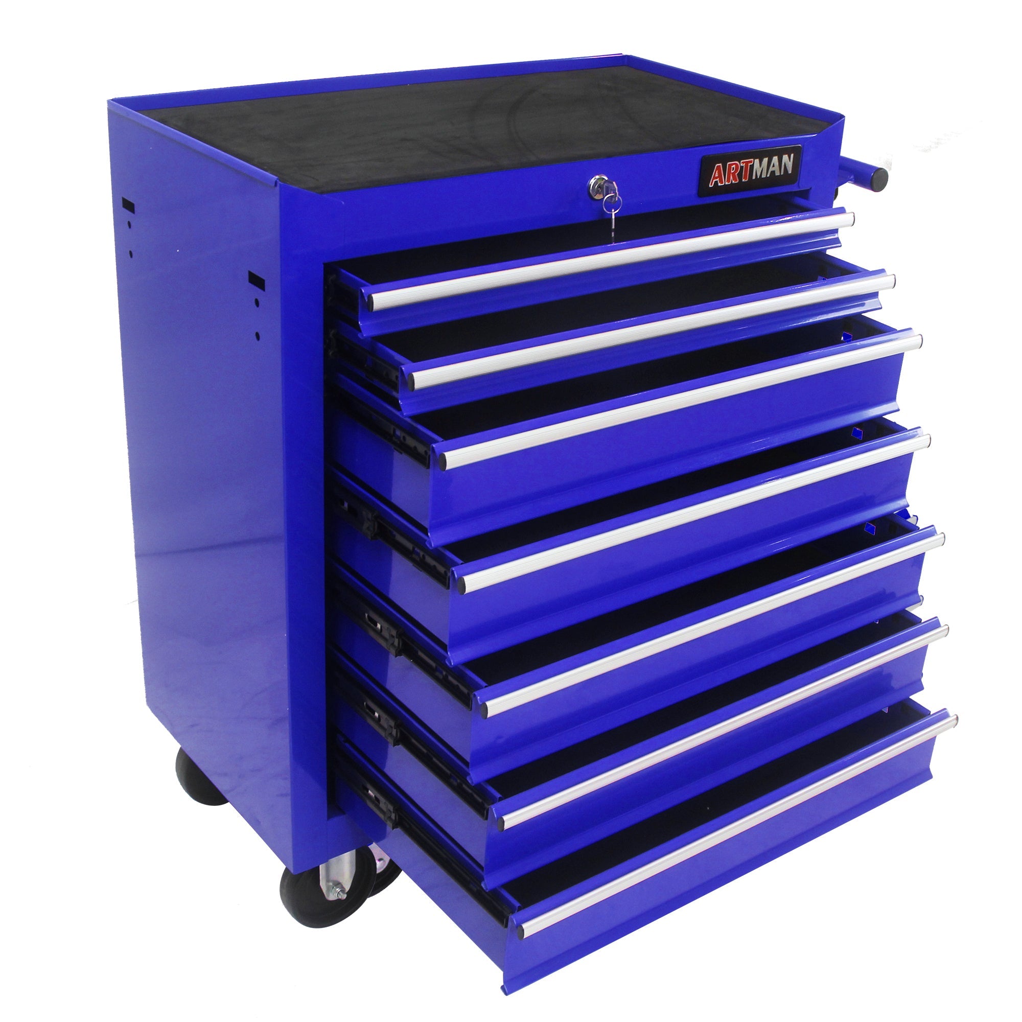 7 DRAWERS MULTI-FUNCTIONAL TOOL CART WITH WHEELS