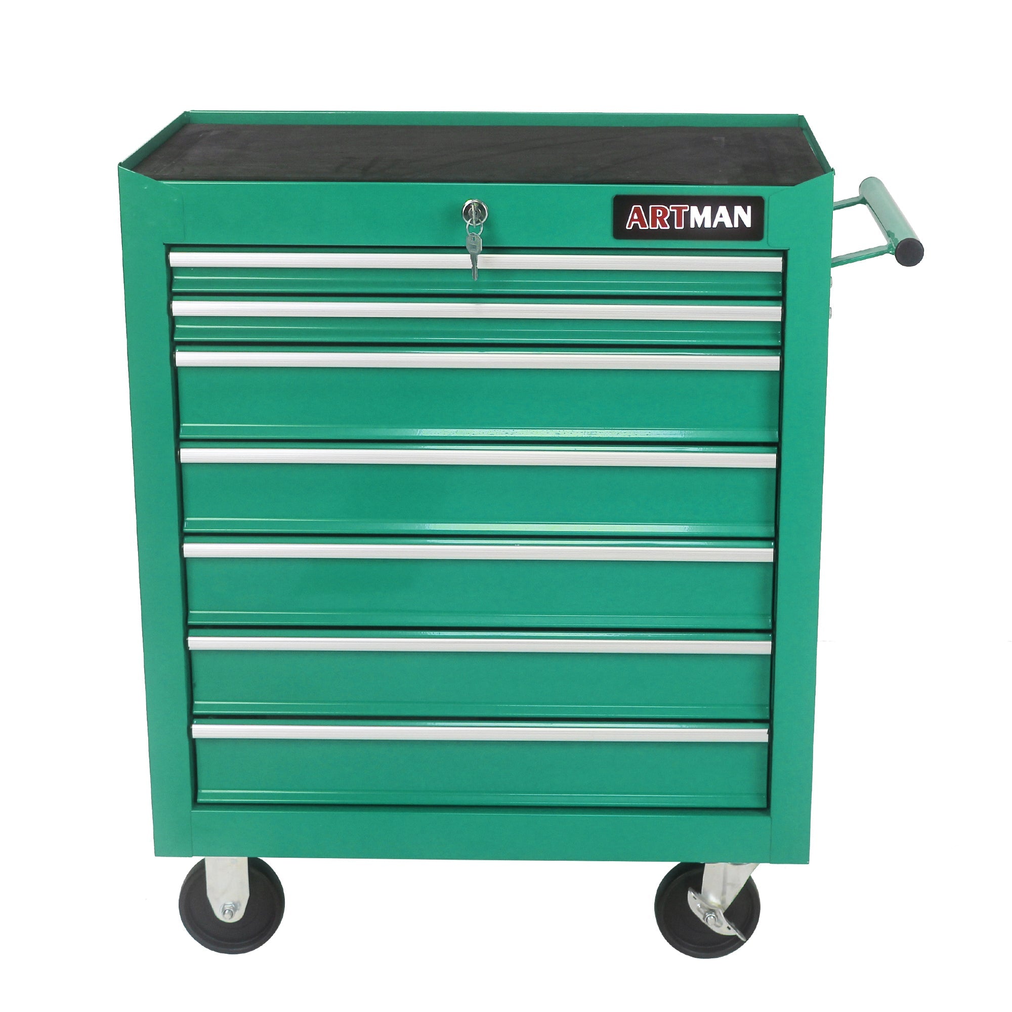 7 DRAWERS MULTI-FUNCTIONAL TOOL CART WITH WHEELS