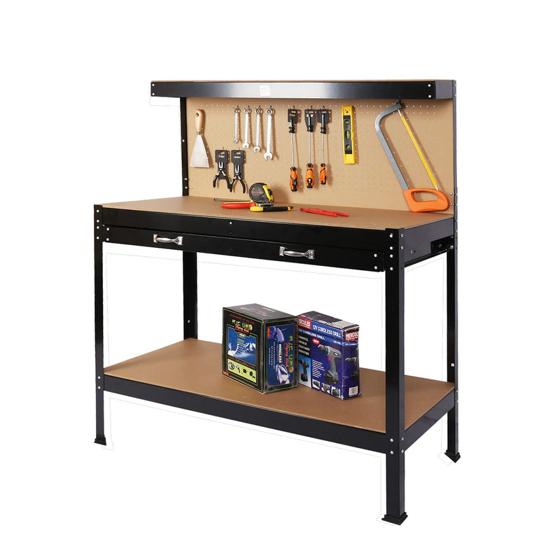 Radeway 63 Tools Cabinet Working Tables Workbench with Drawers - Front View