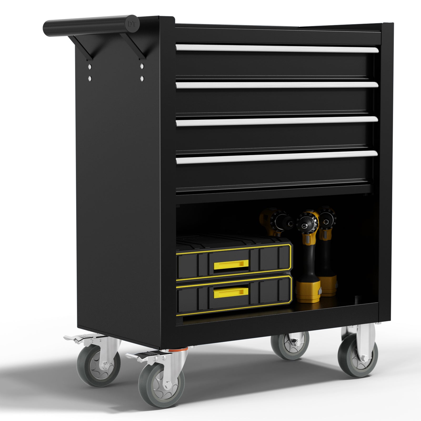 RaDEWAY Rolling Tool Box with 4 Drawers
