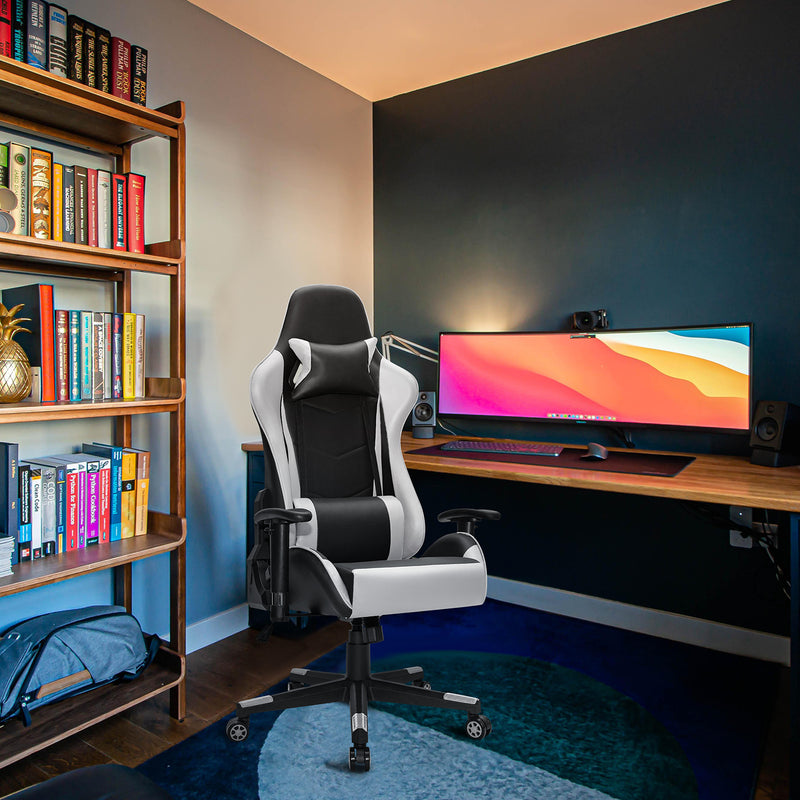 Gaming Chair Racing Office Computer Ergonomic Video Game Chair Backrest and Seat - Image 7