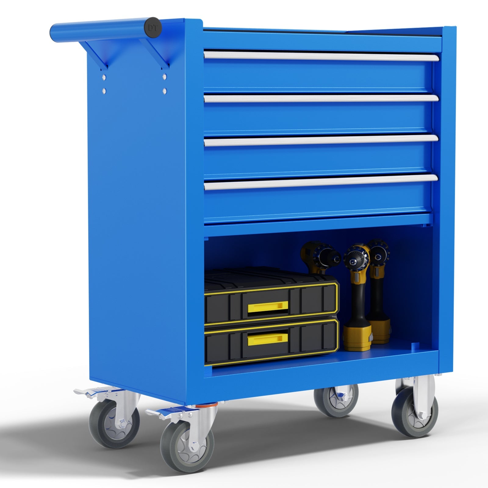 RaDEWAY Rolling Tool Box with 4 Drawers