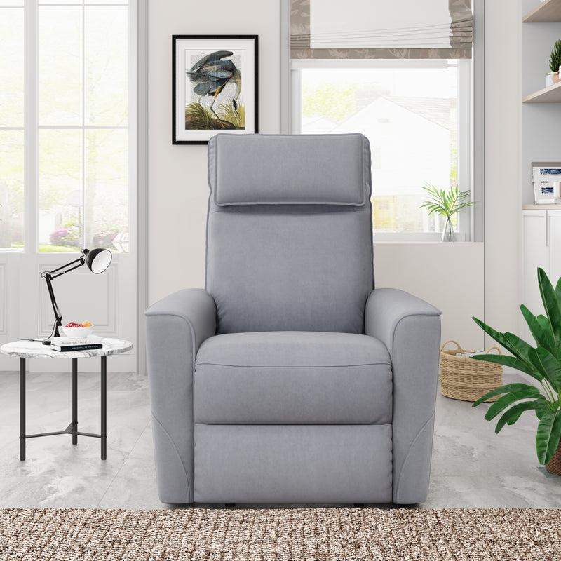Recliner Chair with Padded Seat Microfiber Manual Reclining Sofa for Bedroom & L - Image 15