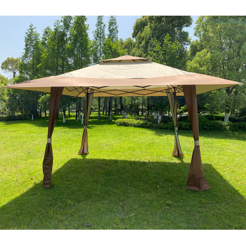 Outdoor Patio Pop-up Gazebo Canopy Tent - Image 7