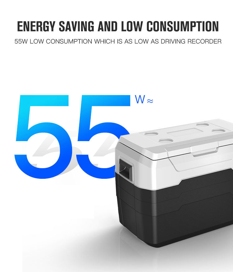 Car Fridge Portable Freezer Cooler with 12/24V DC - Image 4