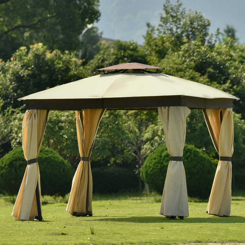 Gazebo Canopy Soft Top - Front View