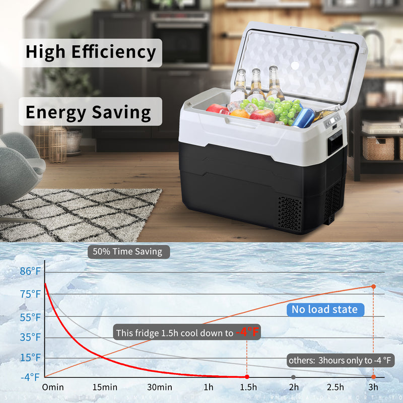 Car Fridge Portable Freezer Cooler with 12/24V DC - Image 15