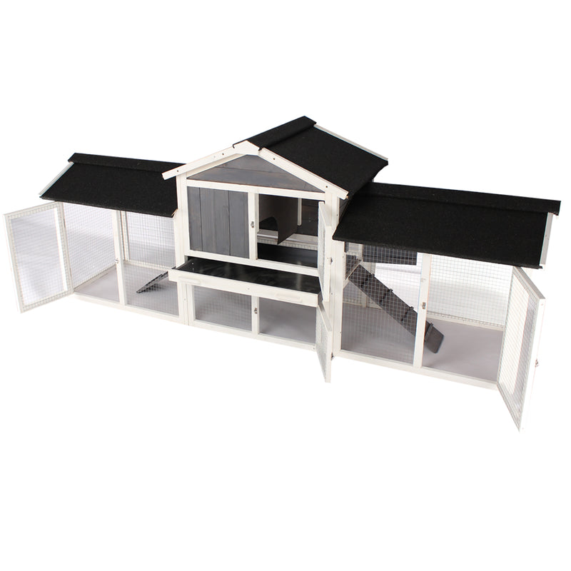 Outdoor Rabbit Hutch, Small Animal Houses & Habitats - Detail View