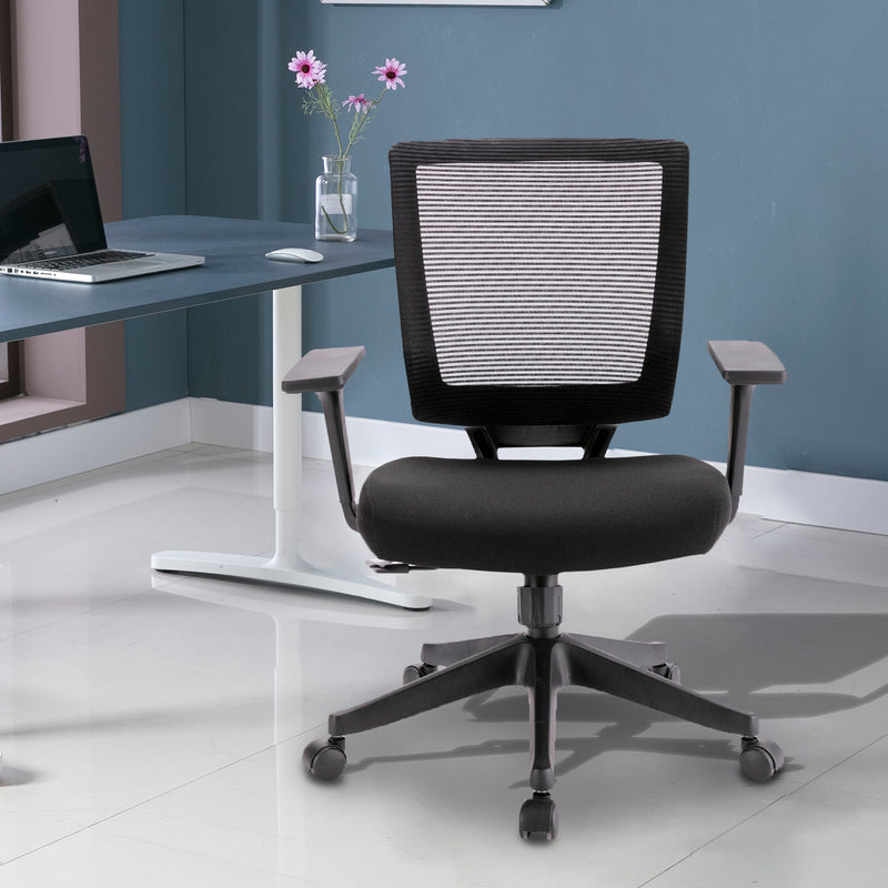 Ergonomic Mesh Task Chair - Detail View