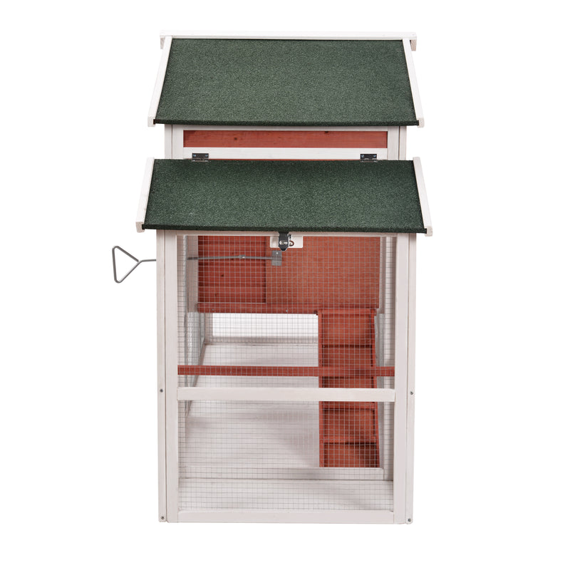 PET HOUSE Promotion! TOPMAX 77.9” Chicken Coop Rabbit - Image 19