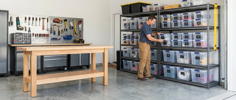 Workbenches & Shelving