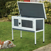 Small rabbit hutches with good quality Wooden Pet House Rabbit Bunny Wood Hutch House Dog House Chicken Coops Chicken Cages Rabbit Cage