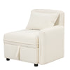 Convertible Modular Free Combination 4 Seater Chenille Fabric Sectional sofa with 5 Pillows