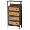 4-drawer dresser with shelf