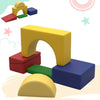 5PCs Soft Foam Climbing Blocks Play Blocks Set for Toddlers 1-3 Indoor