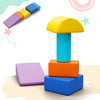 5PCs Soft Foam Climbing Blocks Play Blocks Set for Toddlers 1-3 Indoor