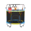 55-Inch Toddler Trampoline with Safety Net - Indoor