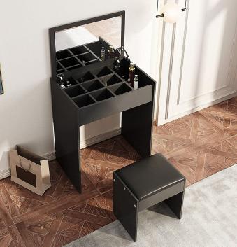 Makeup Vanity with Hidden Storage