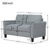 Living Room Furniture Armrest Single Sofa