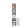 RaDEWAY Bathroom Freestanding Storage Cabinet with Adjustable Shelf