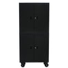 RADEWAY Metal Storage Cabinet with Locking Doors and Adjustable Shelves With Wheels