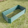 Metal Rectangle Raised Planter for Flowers Plants