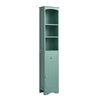 Tall Bathroom Freestanding Storage Cabinet with Drawer Adjustable Shelf