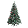 RaDEWAY Christmas Tree Artificial Full Xmas Trees with LED
