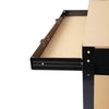 63" Tools Cabinet Working Tables Workbench with Drawers and Pegboard