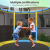 55-Inch Toddler Trampoline with Safety Net - Indoor