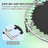 55-Inch Kids Trampoline with Enclosure and Basketball
