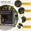 8-Drawer Tool Chest with Top Box for Garage Storage