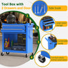 8-Drawer Tool Chest with Top Box and Lock - Workshop