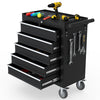 RaDEWAY Tool Cabinet with 5 Drawers on Wheels