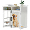 Dog Crate Furniture with Storage Shelf Sturdy and Chew-Resistant
