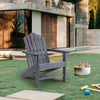 Weather Resistant Outdoor Adirondack Chair for Garden Backyard