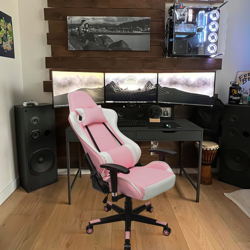 Gaming Chair Racing Office Computer Ergonomic Video Game Chair Backrest and Seat - Image 9