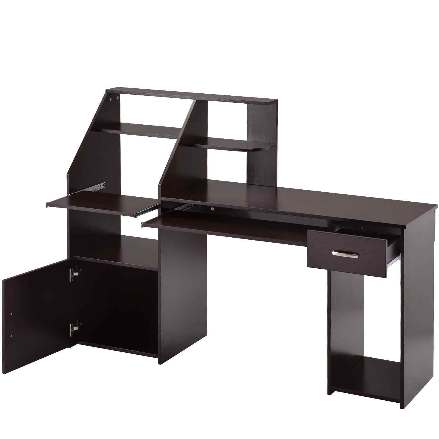 Multi-Functions Computer Desk with Cabinet