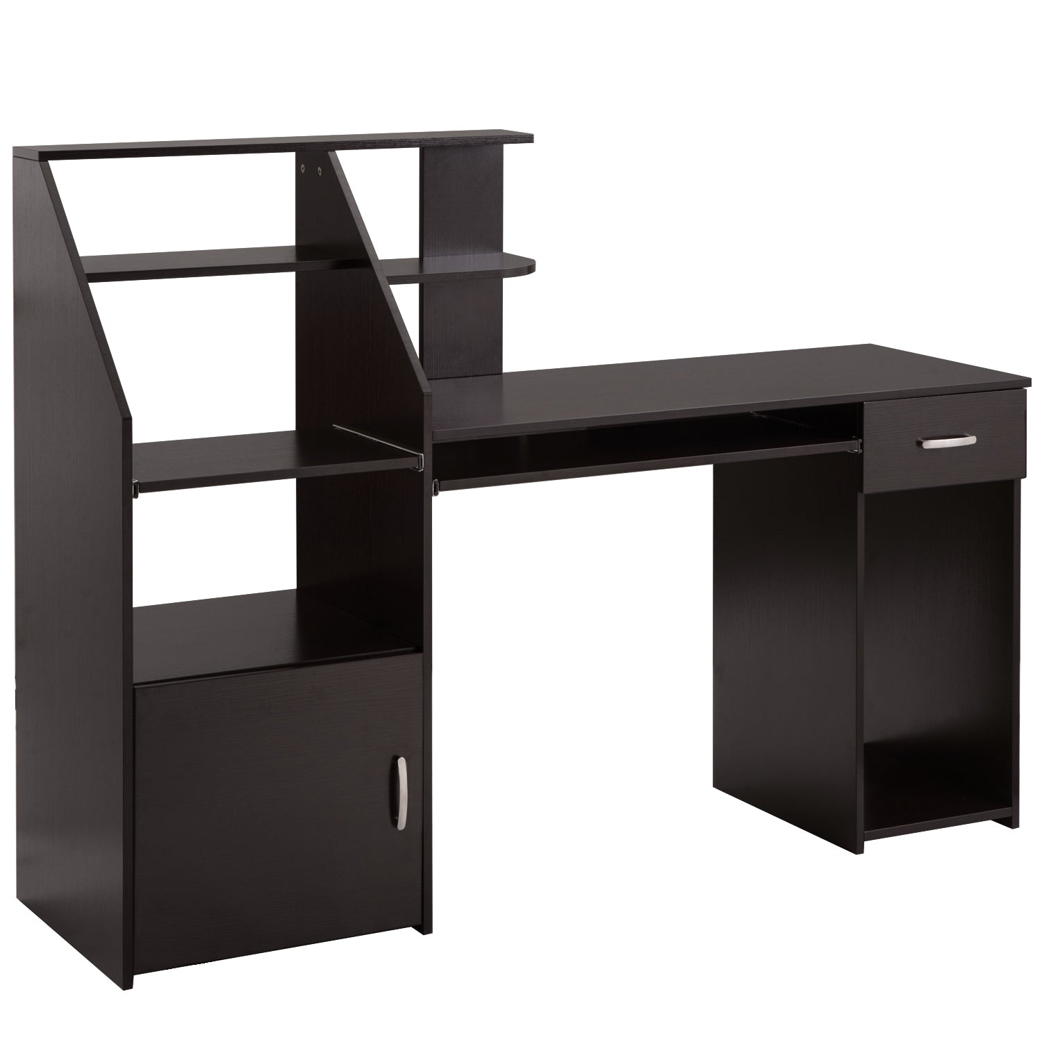 Multi-Functions Computer Desk with Cabinet