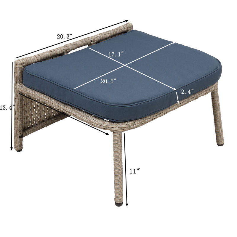 Radeway 5-piece Outdoor Conversation Set Patio Furniture - Image 24