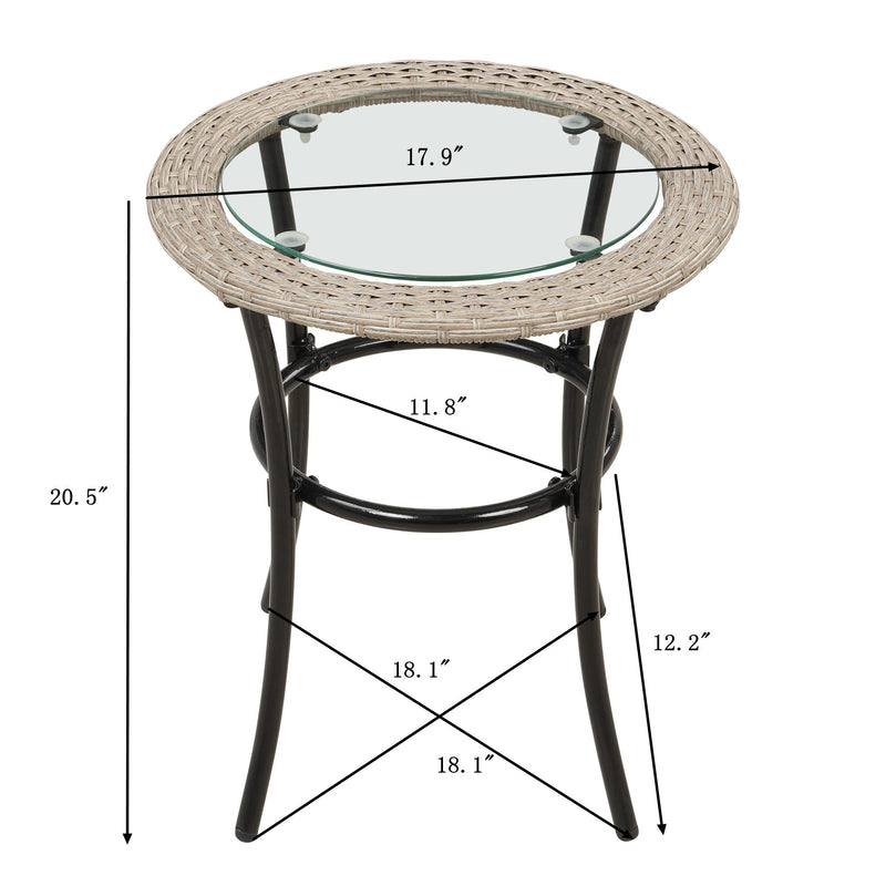 Radeway 5-piece Outdoor Conversation Set Patio Furniture - Image 27