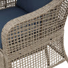 5-Piece Outdoor Patio Conversation Set with Cushions
