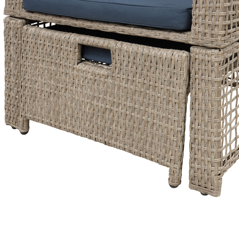 Radeway 5-piece Outdoor Conversation Set Patio Furniture - Image 33