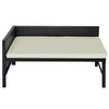 RaDEWAY 3 PCS Outdoor Rattan Furniture Sofa Set with cushions