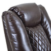 RaDEWAY Power Motion Recliner with USB Charge Port and Cup Holder -PU Lounge chair for Living Room