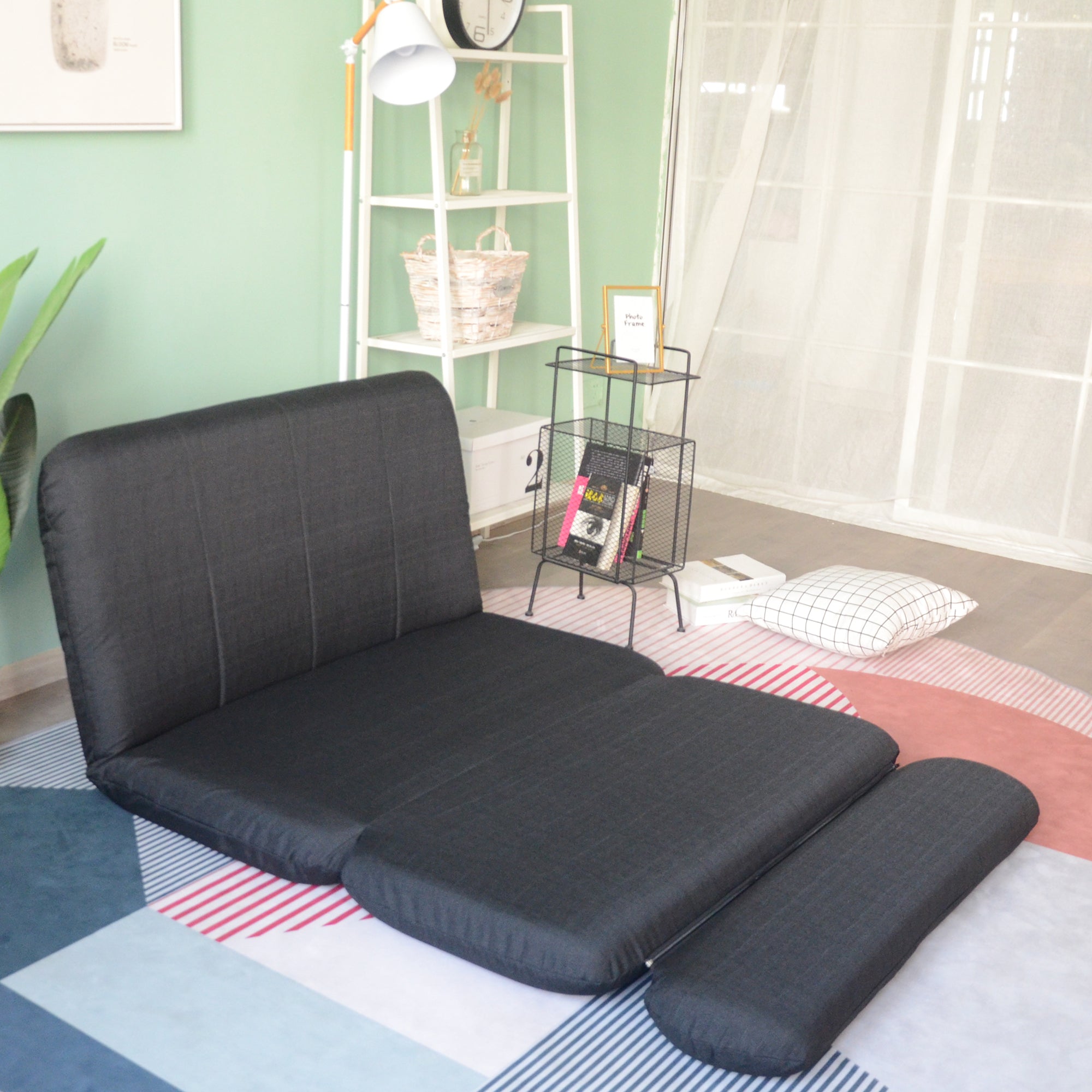 RaDEWAY Floor Chair Sofa Bed Folding